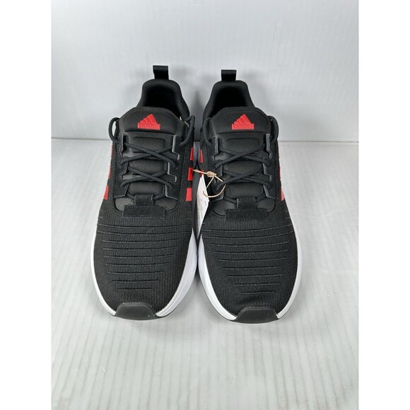 ADIDAS SWIFT RUN 23 Running Training Shoes Black Red Mens Size 10.5 IG4706 NEW